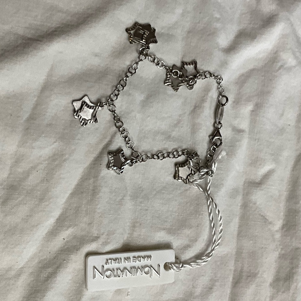 Vintage NWT Nomination STAR 🌟 Bracelet Sterling 925 $87